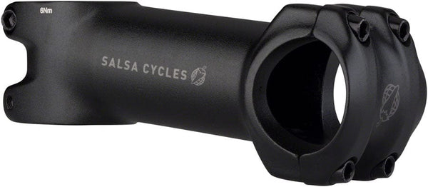 Salsa Stems 90Mm / Black Salsa Guide Stem - 31.8 clamp, +/-6, 1 1/8", Aluminum