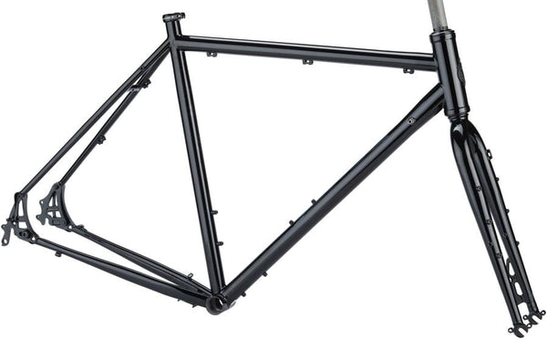Salsa Touring Frames 54Cm Salsa Marrakesh Frameset - 700c, Steel, Black