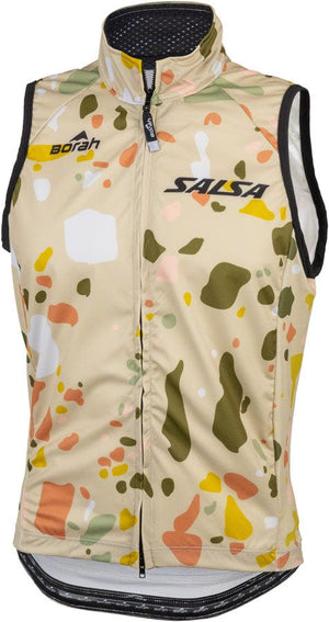 Salsa Vest Small Salsa Men's Terrazzo Vest - Tan