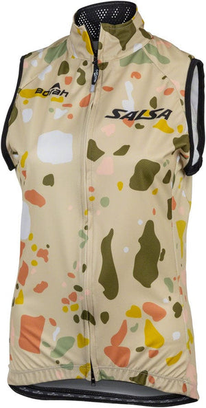 Salsa Vest Small Salsa Women's Terrazzo Vest - Tan