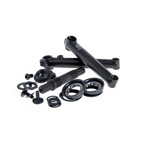 Salt BMX Cranksets Loose Ball Bearing Salt Rookie Crankset Spindle: 19mm 19mm 175mm - Black BMX Set