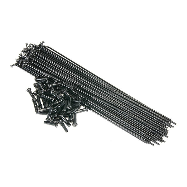 Salt Spokes 188 Salt PG Spokes J-Bend Black - 40pcs