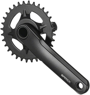 Samox Cranksets and Arms 135Mm Samox TAM38J Crankset - 11-Speed 30t Direct Mount Samox 24mm CrMo Crank Spindle, Black