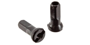 Sapim Spoke Nipples Alloy / 12Mm / Black Sapim Alloy and Brass Polyax Nipples - 100 Count
