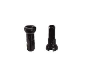 Sapim Spoke Nipples Alloy / 12Mm / Black Sapim Secure Lock Alloy and Brass Nipples - 100 Count