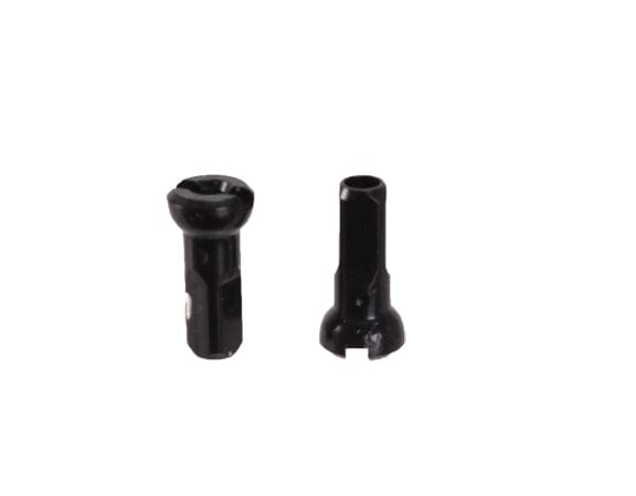 Sapim Spoke Nipples Alloy / 12Mm / Black Sapim Secure Lock Alloy and Brass Nipples - 100 Count
