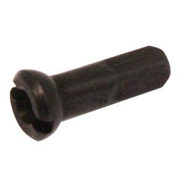 Sapim Spoke Nipples Alloy / 14Mm / Black Sapim Alloy and Brass Polyax Nipples - 100 Count