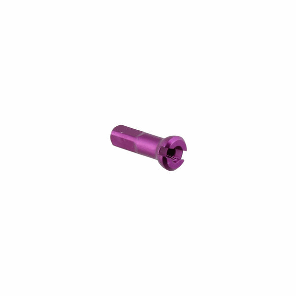 Sapim Spoke Nipples Alloy / 14Mm / Purple Sapim Alloy and Brass Polyax Nipples - 100 Count