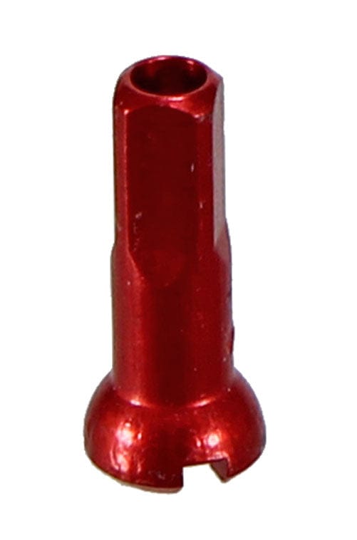 Sapim Spoke Nipples Alloy / 14Mm / Red Sapim Secure Lock Alloy and Brass Nipples - 100 Count