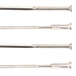 Sapim Spokes 254 Sapim CX-Ray Spokes Bladed Straight Pull Silver 2.0 Length: 20pcs