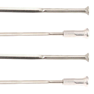 Sapim Spokes 266 Sapim CX-Ray Spokes Bladed Straight Pull Silver 2.0 Length: 20pcs
