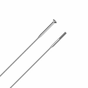 Sapim Spokes Sapim CX-Ray Spokes Bladed Straight Pull Silver 2.0 Length: 310mm No threads Cut to size Pack of 100