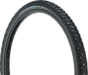 Schwalbe Tires 26 X 2 / 200 Schwalbe Marathon Winter Plus Tire - Performance Twin SmartGuard, Studded Tire