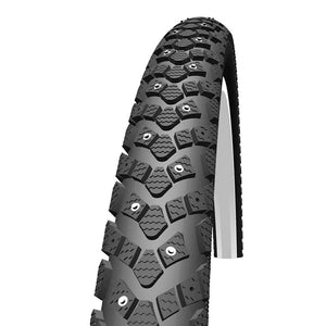 Schwalbe Tires 700X30c / 30C Schwalbe Winter Tire - Winter KevlarGuard Reflex 50TPI Black