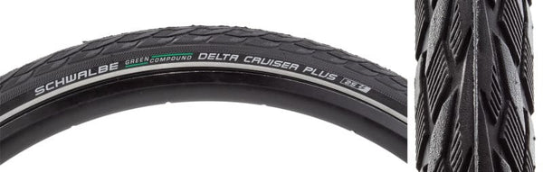 Schwalbe Tires Schwalbe Delta Cruiser+ Active Twin PG 26x1.75 Standard Tire