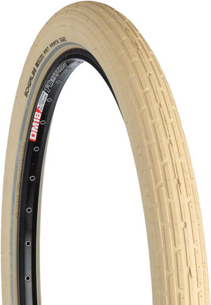 Schwalbe Tires Schwalbe Fat Frank Tire - 26 x 2.35 Clincher Wire Creme/Reflective Active Line