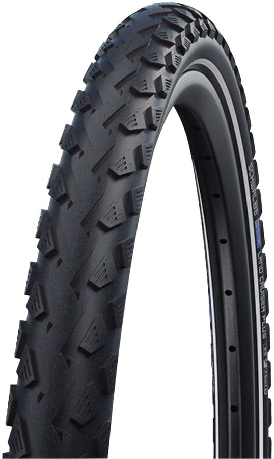 Schwalbe Tires Schwalbe Land Cruiser Plus Tire - 700 x 50 Clincher Wire BLK PunctureGuard Green Compound E-25