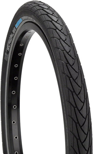 Schwalbe Tires Schwalbe Marathon Plus Tire - 20 x 1.75 Clincher Wire BLK/Reflective Performance Line