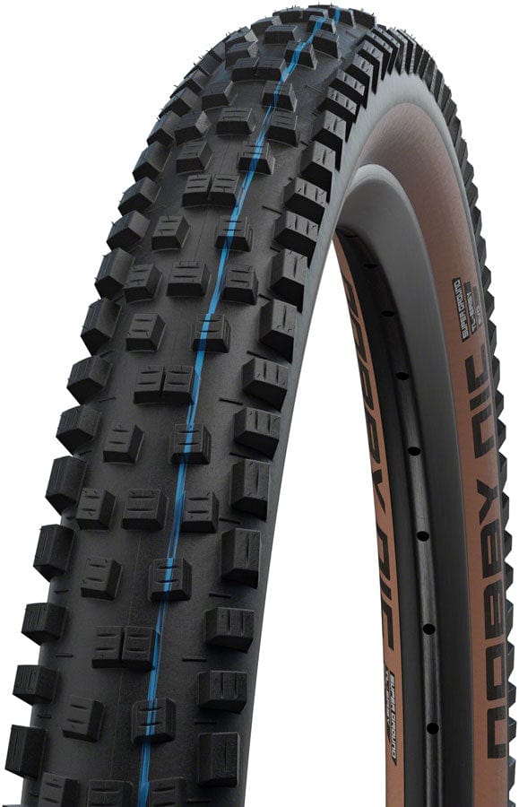 Schwalbe Tires Schwalbe Nobby Nic Tire - 29 x 2.4 Tubeless Folding BLK/Bronze Evolution Line Super Ground Addix SpeedGrip