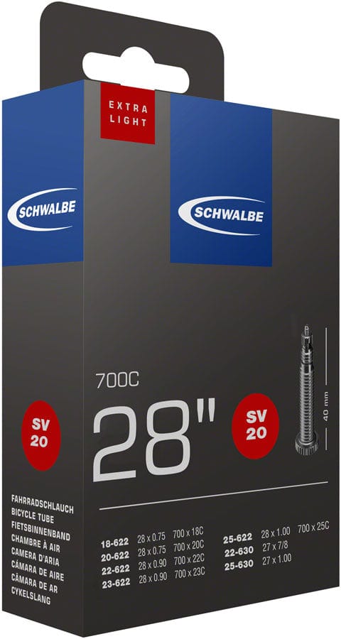 Schwalbe Tube 700 X 18-25Mm / 40Mm Schwalbe Extra Light Tube