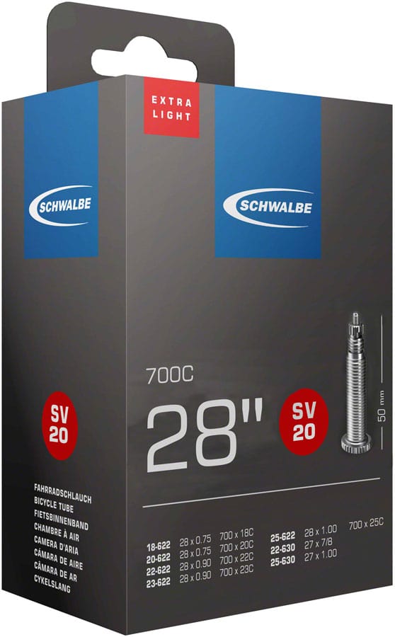 Schwalbe Tube 700 X 18-25Mm / 50Mm Schwalbe Extra Light Tube