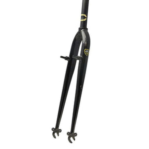 Soma Straight Blade CX Cantilever Fork 1-1/8" Black
