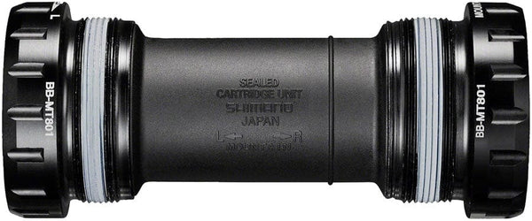 Shimano Bottom Brackets Shimano Deore XT BB-MT801 English Bottom Bracket - English BSA 68/73mm Fits Hollowtech II Spindle BLK