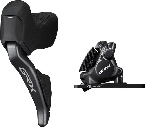 Shimano Brake/Shift Lever - Drop Bar Left Shimano GRX ST-RX825 Di2 Shift/Brake Lever BR-RX820 Hydraulic Disc Brake Caliper