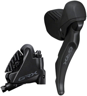 Shimano Brake/Shift Lever - Drop Bar Right/Rear / 12-Speed Shimano GRX ST-RX610 Shift/Brake Lever BR-RX400 Hydraulic Disc Brake Caliper