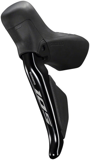 Shimano Brake/Shift Lever - Drop Bar Shimano 105 ST-R7170-L Di2 Shift/Brake Lever - Left 2x Black