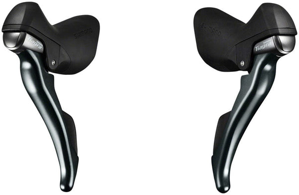 Shimano Brake/Shift Lever - Drop Bar Shimano Tiagra ST-4700 2x 10-Speed Shift/Brake Lever Set - Dual Control BLK