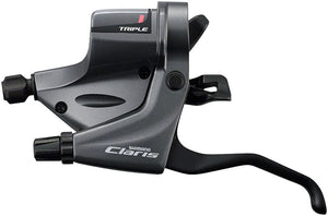 Shimano Brake/Shift Lever - Flat Bar Left / 3 Shimano Claris ST-RS200 Flat Bar Shift/Brake Levers