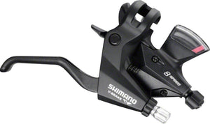 Shimano Brake/Shift Lever - Flat Bar Shimano Altus SL-M310 8-Speed Brake/Shift Lever Set Black