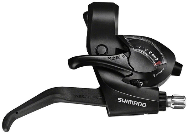 Shimano Brake/Shift Lever - Flat Bar Shimano TX ST-EF41 Brake/Shift Lever Set - 3 x 6 Speed