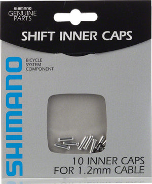 Shimano Cable End Crimps Derailleur / Box Of 10 Shimano Shimano Cable End Crimps