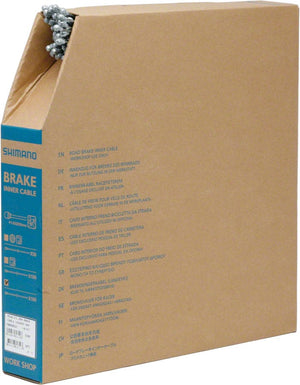 Shimano Cables and Housing Road / Filebox Of 100 Shimano Standard Brake Cable