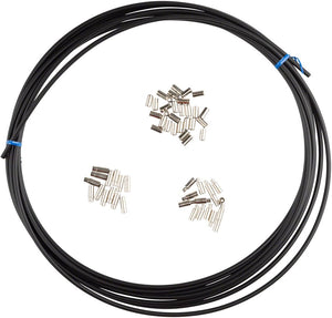 Shimano Cables and Housing Shimano SIS SP51 Derailleur Housing - 5mm x 25ft Includes End Caps Black