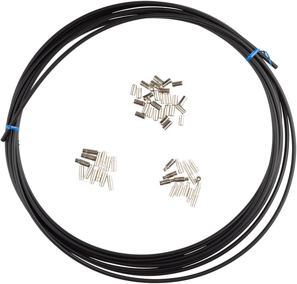 Shimano Cables and Housing Shimano SIS SP51 Derailleur Housing - 5mm x 25ft Includes End Caps Black