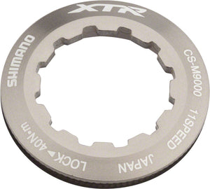 Shimano Cassette Spacers and Lockrings Shimano XTR CS-M9000 11-Speed Cassette Lockring for 11t Cog
