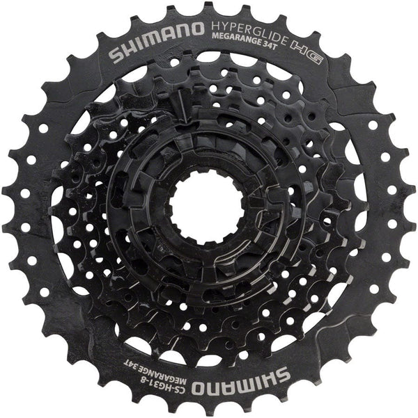 Shimano Cassettes and Cogs 11-34T Mega Range Shimano Altus CS-HG31 8-Speed Cassette