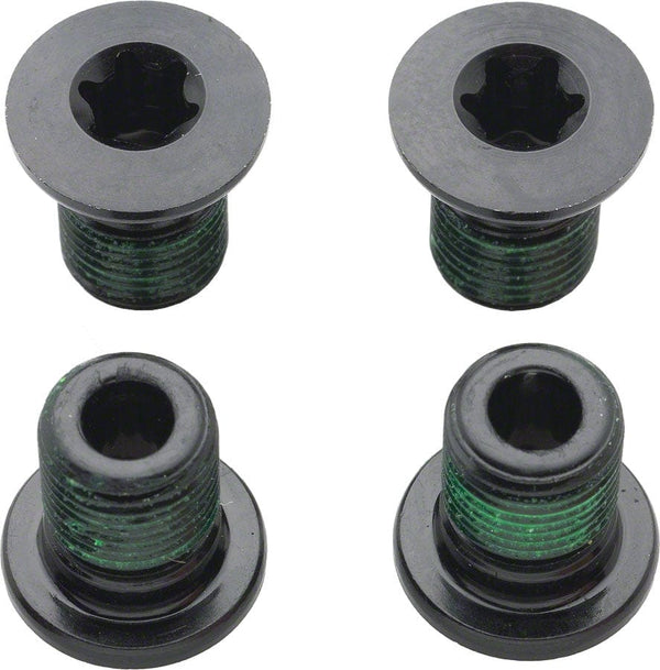 Shimano Chainring Bolts and Hardware Shimano XTR FC-M980/970 Inner XT FC-M8000 Middle Outer Dura-Ace FC- R9100/9000 Ultegra FC-6800 Chainring Bolt Set of 4