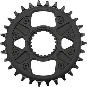 Shimano Chainrings 30T Shimano Deore FC-M6100-1 Direct Mount Chainring - 12-Speed Black