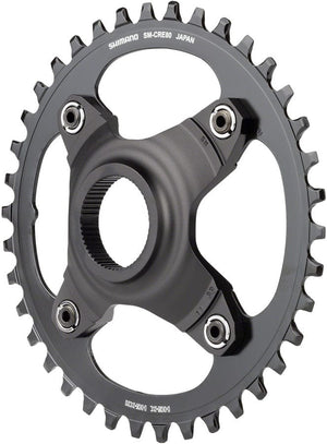 Shimano Chainrings Shimano STEPS SM-CRE80-B Chainring - 38T Without Chainguard 55mm Chainline BLK