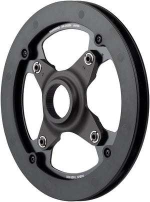 Shimano Chainrings Shimano STEPS SM-CRE80 Chainring with Double Chainguide 50mm Chainline 44t