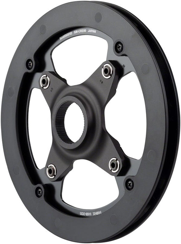 Shimano Chainrings Shimano STEPS SM-CRE80 Chainring with Double Chainguide 50mm Chainline 44t