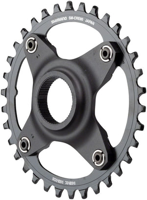 Shimano Chainrings Shimano STEPS SM-CRE80 Chainring without Chainguide 50mm Chainline 34t