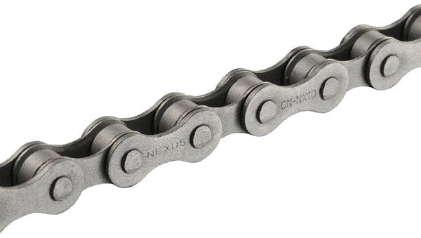 Shimano Chains Shimano Nexus CN-NX10 Chain - Single Speed 1/2" x 1/8" 114 Links Silver