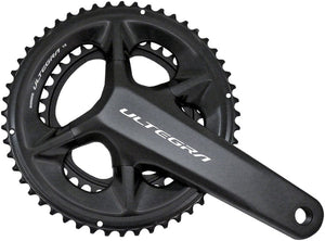 Shimano Cranksets and Arms 165Mm / 50/34T Shimano Ultegra FC-08 Crankset - 11-Speed, 110 Asymmetric BCD Hollowtech II Spindle Interface, Black