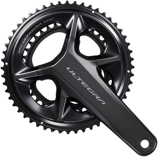 Shimano Cranksets and Arms 165Mm / 50/34T Shimano Ultegra FC-R8100 Crankset - 12-Speed Hollowtech II Spindle Interface BLK