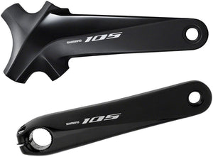 Shimano Cranksets and Arms 165Mm Shimano 105 FC-R7000 Crankset - 11-Speed W/O Rings 110 BCD Hollowtech Crank Arms, Black